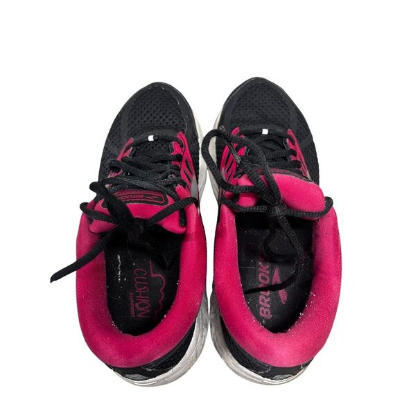 Brooks Womens Addiction 13 Running Shoes‎ Size 8 Black/Pink Medium - Picture 6 of 8